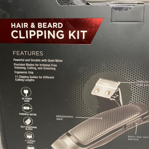 vivitar hair & beard clipping kit